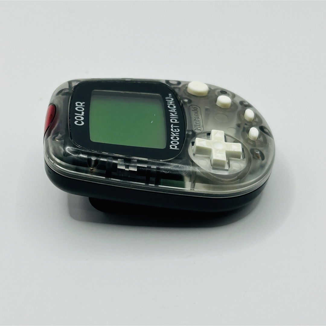 任天堂(ニンテンドウ)のポケットピカチュウカラー MPG-002 スケルトン エンタメ/ホビーのゲームソフト/ゲーム機本体(その他)の商品写真