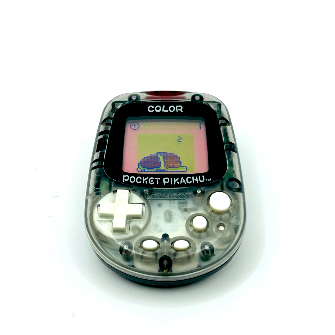 任天堂(ニンテンドウ)のポケットピカチュウカラー MPG-002 スケルトン エンタメ/ホビーのゲームソフト/ゲーム機本体(その他)の商品写真