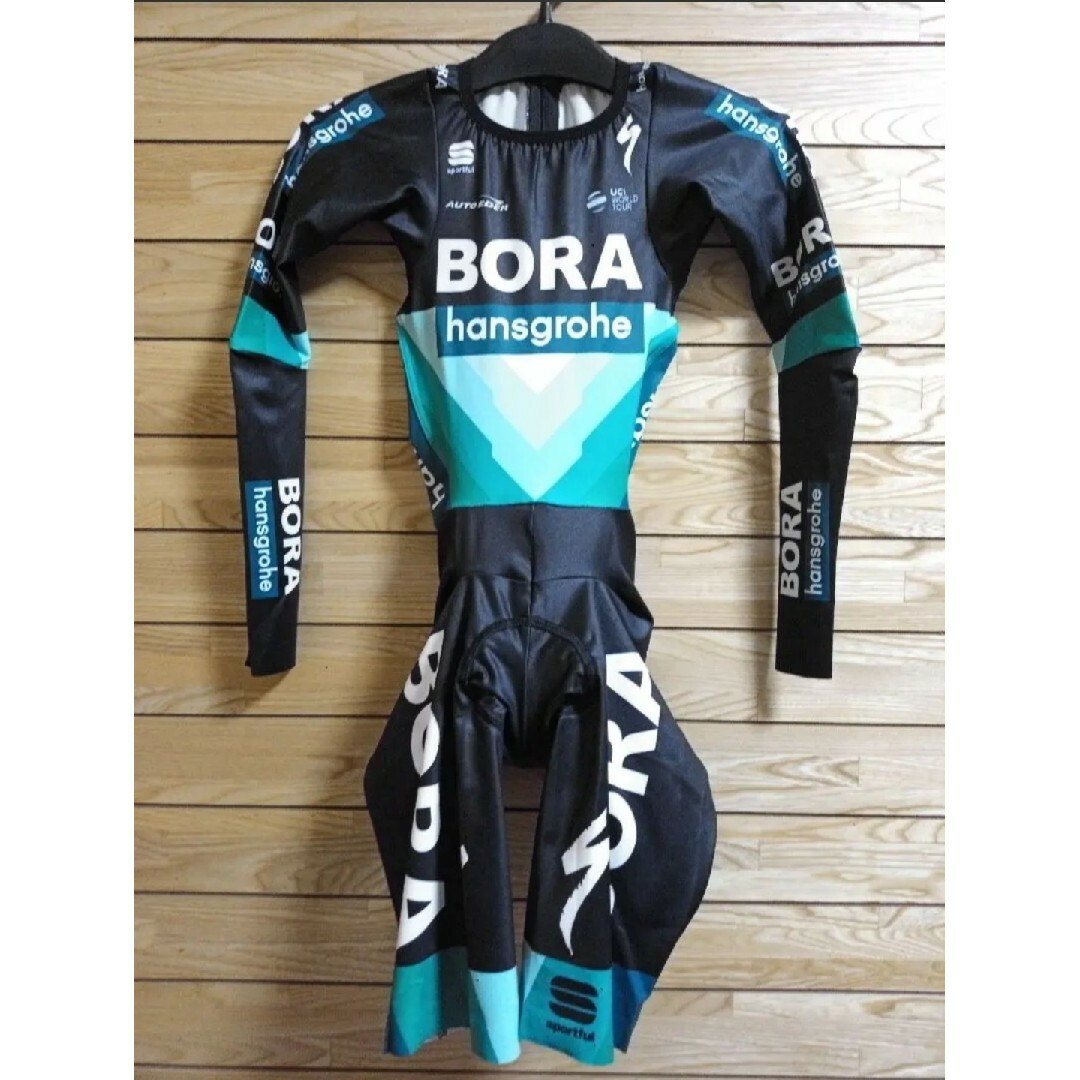 支給品 BORA Hansgrohe ロードスーツ　ボーラハンスグローエ サガン スポーツ/アウトドアの自転車(ウエア)の商品写真