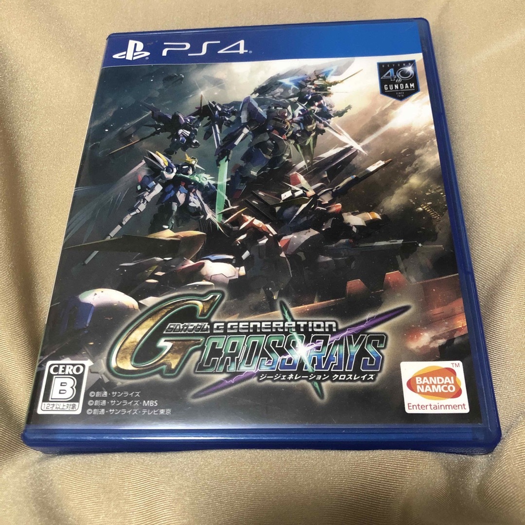 PlayStation4(プレイステーション4)のSDガンダム ジージェネレーション クロスレイズ エンタメ/ホビーのゲームソフト/ゲーム機本体(家庭用ゲームソフト)の商品写真