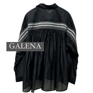 GALENA バックラインシアーシャツ(シャツ/ブラウス(長袖/七分))