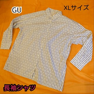 ジーユー(GU)の【古着美品】GU AMAZE DAZED オーバーサイズシャツ 長袖シャツ(シャツ)