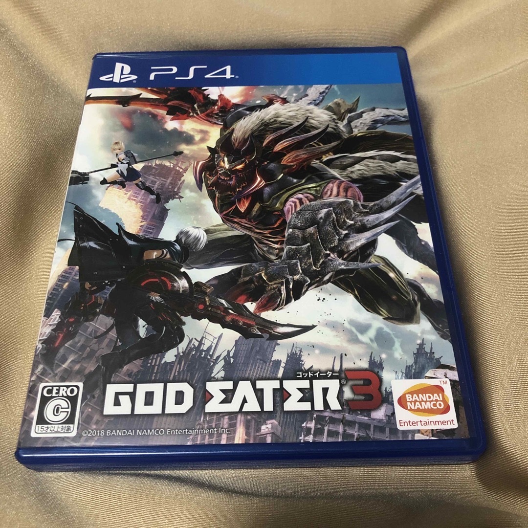 PlayStation4(プレイステーション4)のGOD EATER 3（ゴッドイーター3） エンタメ/ホビーのゲームソフト/ゲーム機本体(家庭用ゲームソフト)の商品写真