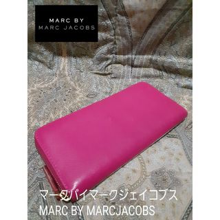 MARC BY MARCJACOBS 本革/ラウンドファスナー長財布(財布)