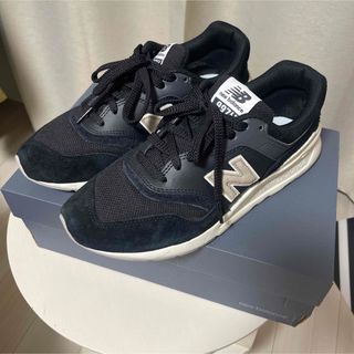 ニューバランス(New Balance)のNB997H ブラック　25センチ(スニーカー)