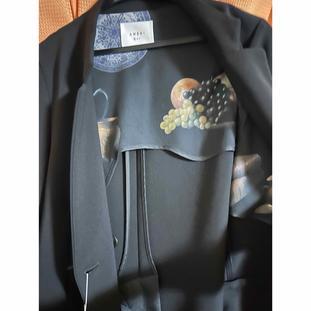Ameri VINTAGE(アメリヴィンテージ)のAMERI　NOTCH PRINT LINING JACKET レディースのジャケット/アウター(テーラードジャケット)の商品写真