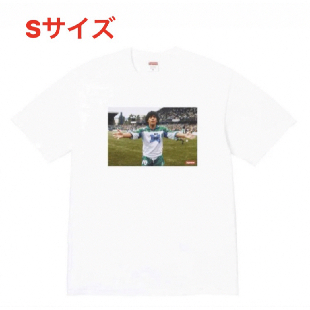 Supreme(シュプリーム)のSupreme Maradona Tee White Sサイズ　新品未使用 メンズのトップス(Tシャツ/カットソー(半袖/袖なし))の商品写真