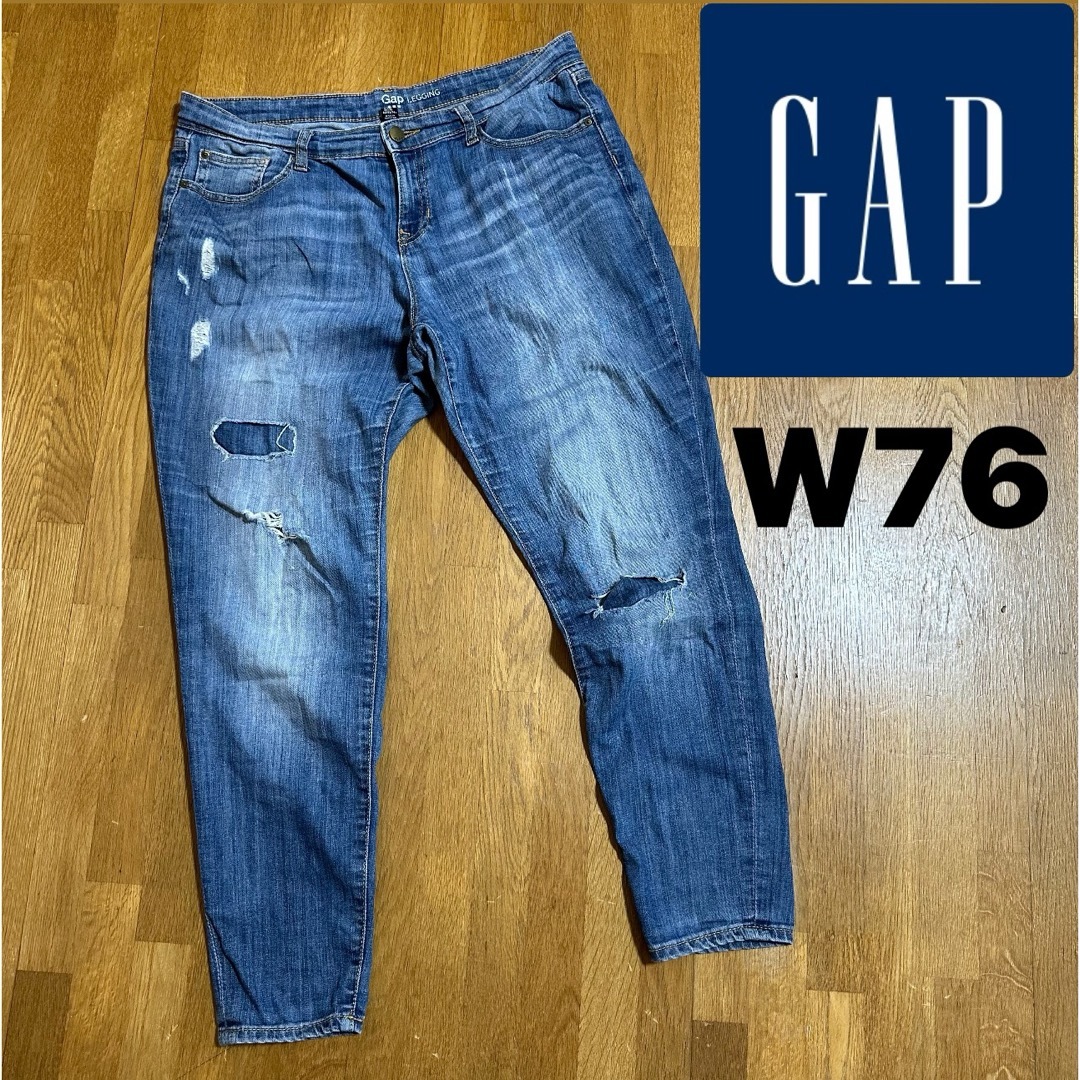 GAP(ギャップ)の※プロフ必読【GAP】メンズ  テーパードデニム ソフトジーンズ W76 メンズのパンツ(デニム/ジーンズ)の商品写真