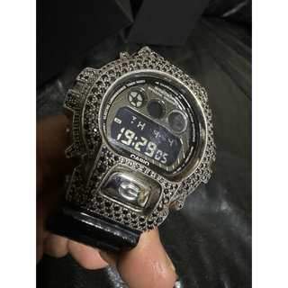 ジーショック(G-SHOCK)の銀製925最高峰Gショックカスタム(腕時計(デジタル))