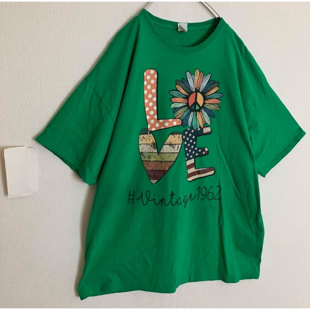 FRUIT OF THE LOOM(フルーツオブザルーム)のフルーツオブザルームオーバーサイズLOVETシャツヴィンテージtシャツビッグロゴ メンズのトップス(Tシャツ/カットソー(半袖/袖なし))の商品写真