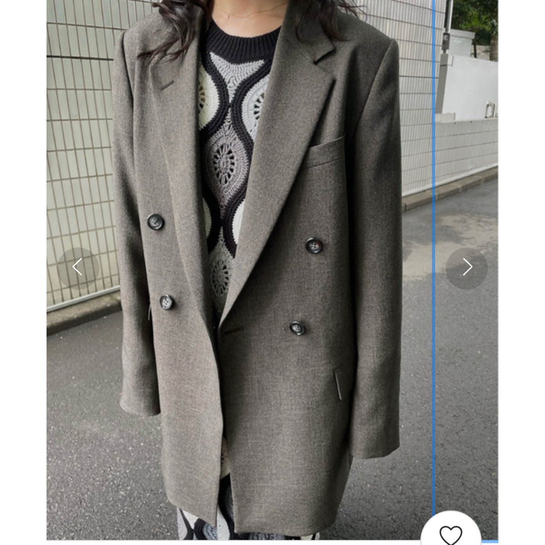 Ameri VINTAGE(アメリヴィンテージ)のAMERI CLASSIC MINIMALWARM TAILOREDJACKET レディースのジャケット/アウター(テーラードジャケット)の商品写真