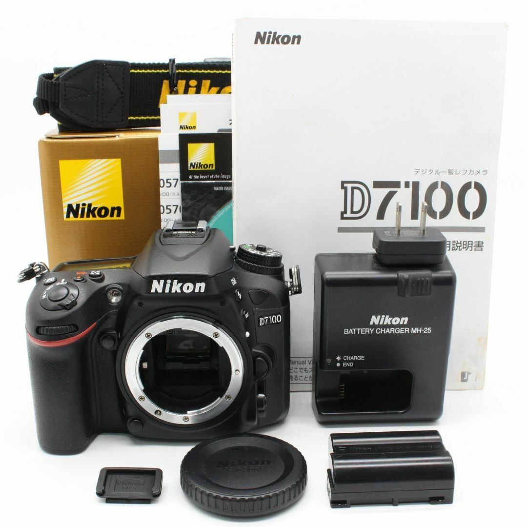 Nikon(ニコン)の★美品★Nikon D7100 ボディ ショット数9916 スマホ/家電/カメラのカメラ(デジタル一眼)の商品写真