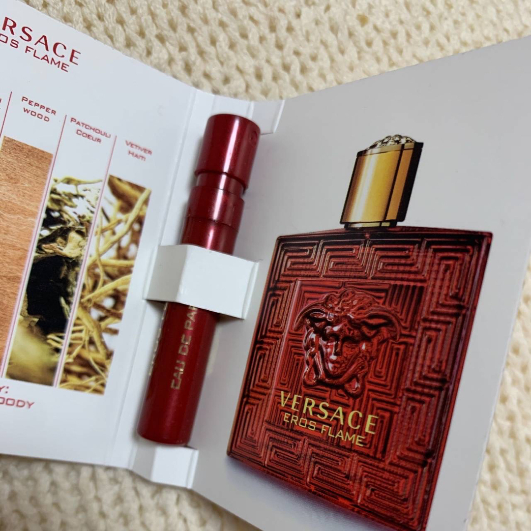 VERSACE(ヴェルサーチ)のVERSACE ヴェルサーチェ エロス フレイム オーデパルファム サンプル コスメ/美容の香水(香水(男性用))の商品写真