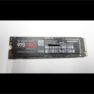 サムスン(SAMSUNG)のSAMSUNG 970 PRO NVMe M.2 SSD 512GB(デスクトップ型PC)