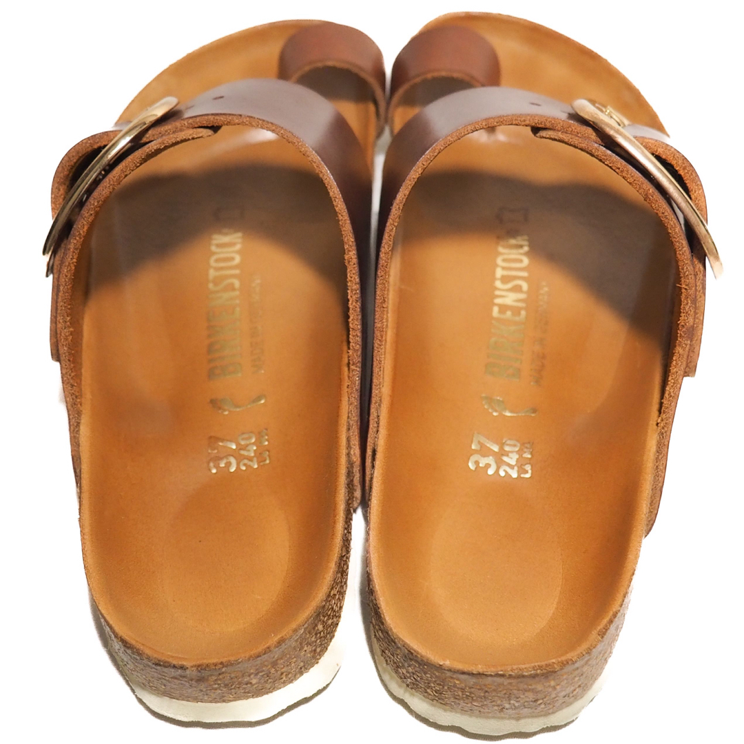 BIRKENSTOCK(ビルケンシュトック)の美品 ビルケンシュトック　ミラマー　ビッグバックル　サイズ37 ナロー レディースの靴/シューズ(サンダル)の商品写真