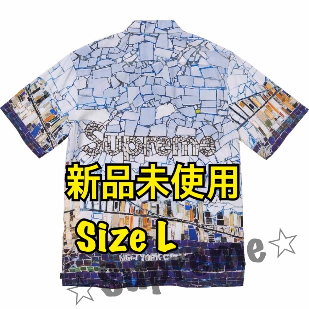 Supreme(シュプリーム)のSupreme Mosaic S/S Shirt L メンズのトップス(シャツ)の商品写真