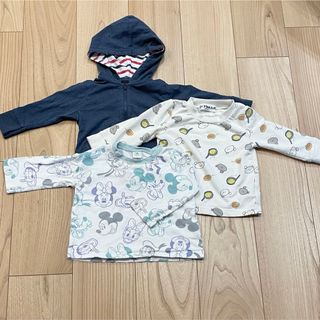 子ども服　薄手長袖　3点まとめ売り(Tシャツ/カットソー)