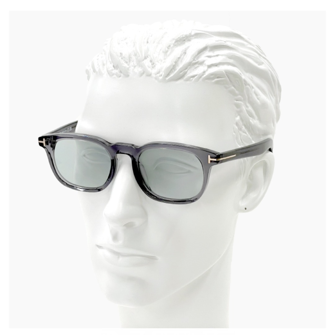 TOM FORD(トムフォード)の【新品】 トムフォード サングラス メンズ TF1122-D 20a ライトカラー 薄い色 レンズ uvカット TOM FORD tomford FT1122-D/S tf1122d ft1122 スクエア ウェリントン 型 ワイド 幅広 アジアンフィット モデル メンズのファッション小物(サングラス/メガネ)の商品写真