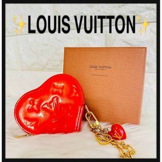 ルイヴィトン(LOUIS VUITTON)の【希少・美品】ルイヴィトン モノグラム コインケース 小銭入れ ハート(コインケース)