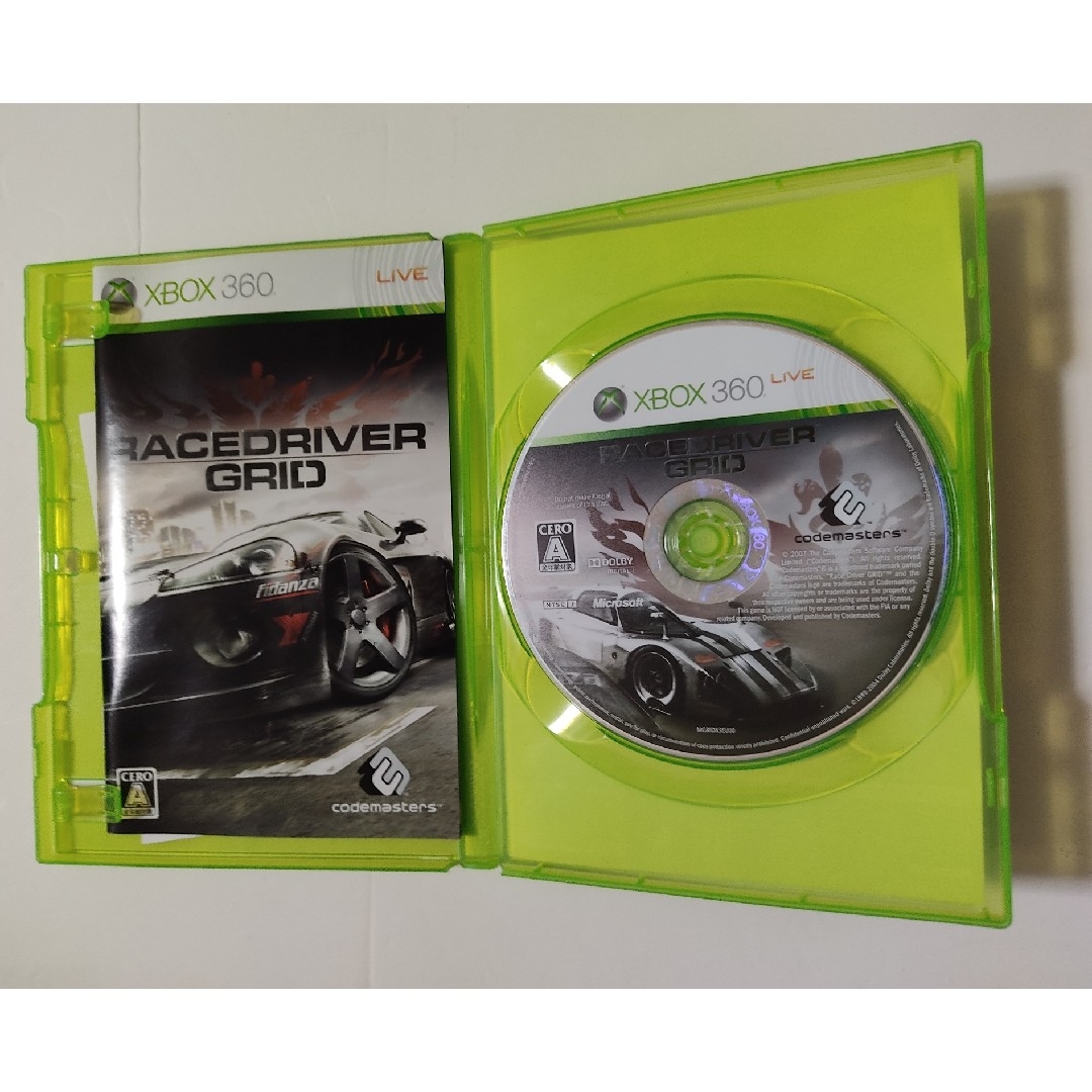 Xbox360(エックスボックス360)の[Xbox360]RACE DRIVER GRID スペシャルエディション エンタメ/ホビーのゲームソフト/ゲーム機本体(家庭用ゲームソフト)の商品写真