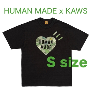ヒューマンメイド(HUMAN MADE)のHUMAN MADE x KAWS Tシャツ S size(シャツ)