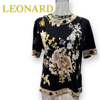 レオナール(LEONARD)のレオナール＊高級感溢れる素敵デザイン トップス カットソー＊LEONARD(Tシャツ(半袖/袖なし))