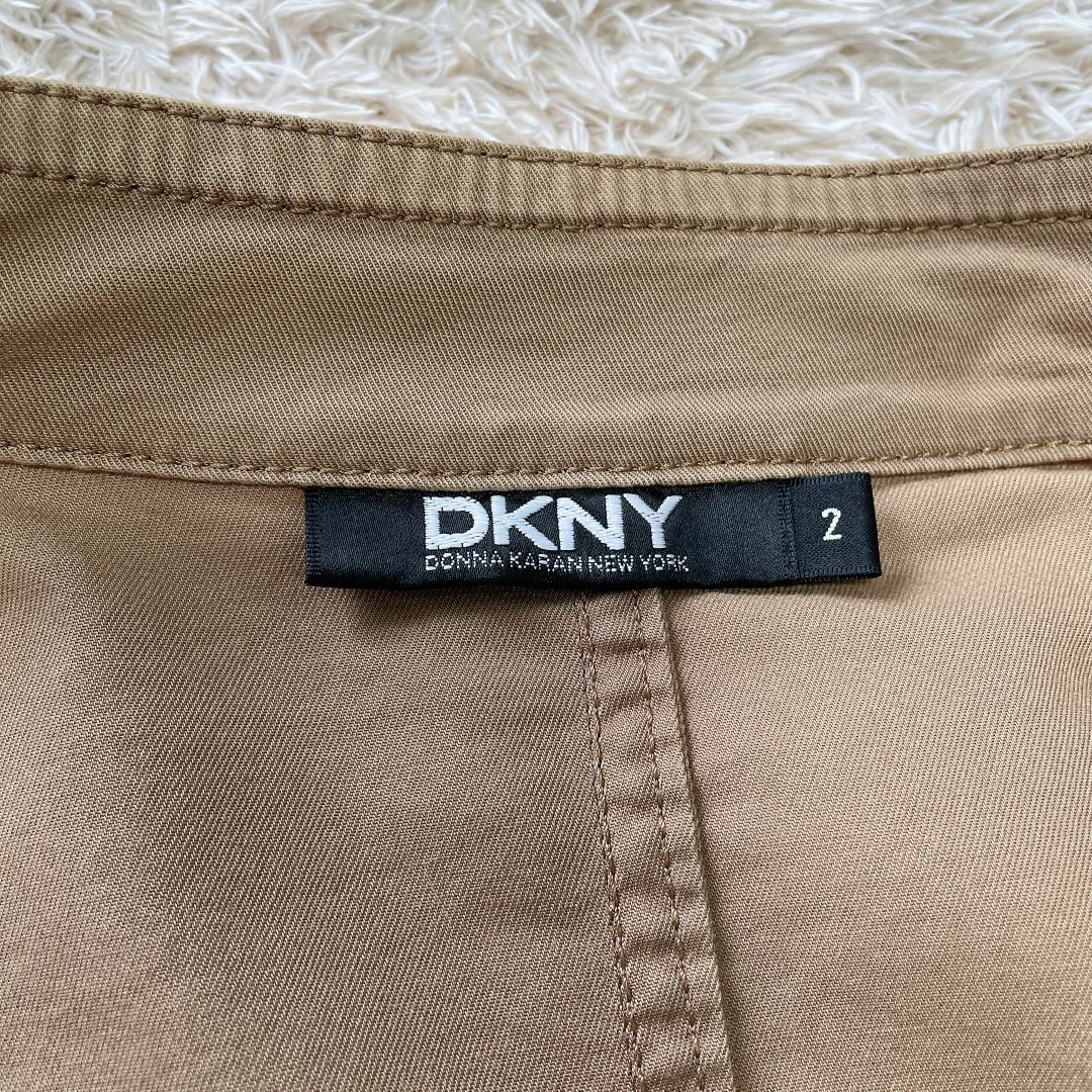 DKNY WOMEN(ダナキャランニューヨークウィメン)の【DKNY】ダナキャランニューヨーク 春夏秋ジャケット ミリタリースタイル レディースのジャケット/アウター(Gジャン/デニムジャケット)の商品写真