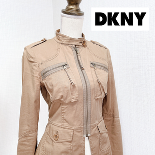 ダナキャランニューヨークウィメン(DKNY WOMEN)の【DKNY】ダナキャランニューヨーク 春夏秋ジャケット ミリタリースタイル(Gジャン/デニムジャケット)