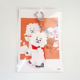 BT21 - BT21  5周年 MUSEUMポストカードキーチェーン　RJ