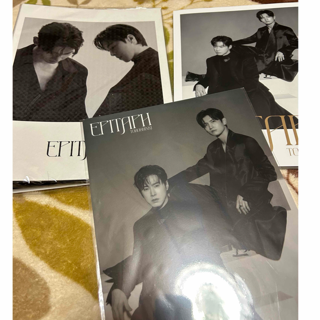 東方神起(トウホウシンキ)の東方神起　Epitaph アルバム　数量限定豪華盤 CD+写真集+グッズ  エンタメ/ホビーのCD(K-POP/アジア)の商品写真