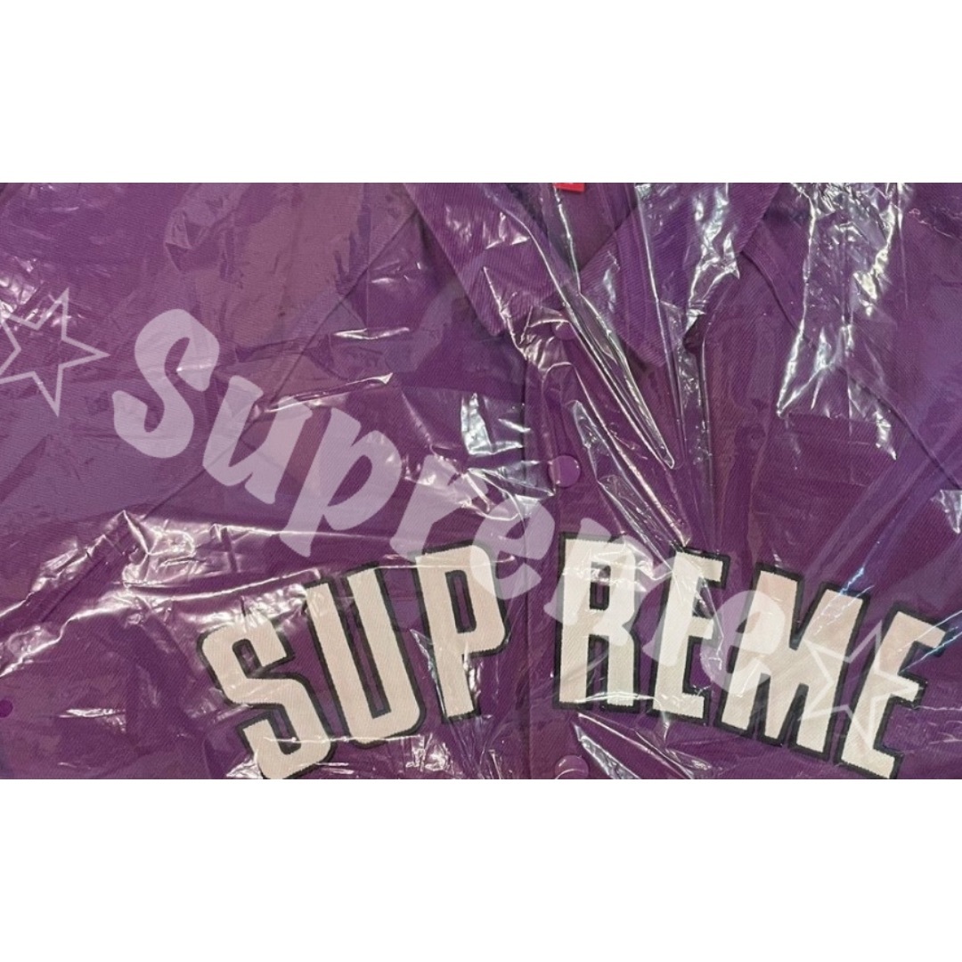 Supreme(シュプリーム)のSupreme Arc Denim Coaches Jacket Purple メンズのジャケット/アウター(Gジャン/デニムジャケット)の商品写真