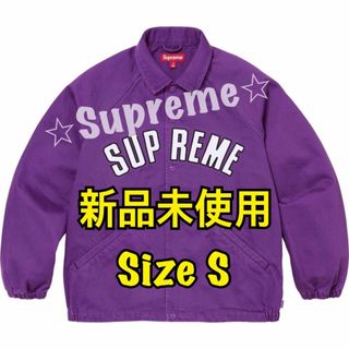 シュプリーム(Supreme)のSupreme Arc Denim Coaches Jacket Purple(Gジャン/デニムジャケット)