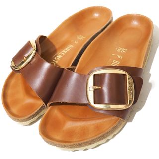 ビルケンシュトック(BIRKENSTOCK)の美品 ビルケンシュトック　マドリッド　ビッグバックル　サイズ36 ナロー幅(サンダル)