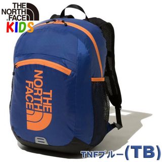 ザノースフェイス(THE NORTH FACE)の【新品・未使用】ザノースフェイス キッズ メイフライデイ　ブルー(リュックサック)