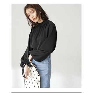 エヌナチュラルビューティーベーシック(N.Natural beauty basic)のN. ペーパーバックパフブラウス(シャツ/ブラウス(長袖/七分))