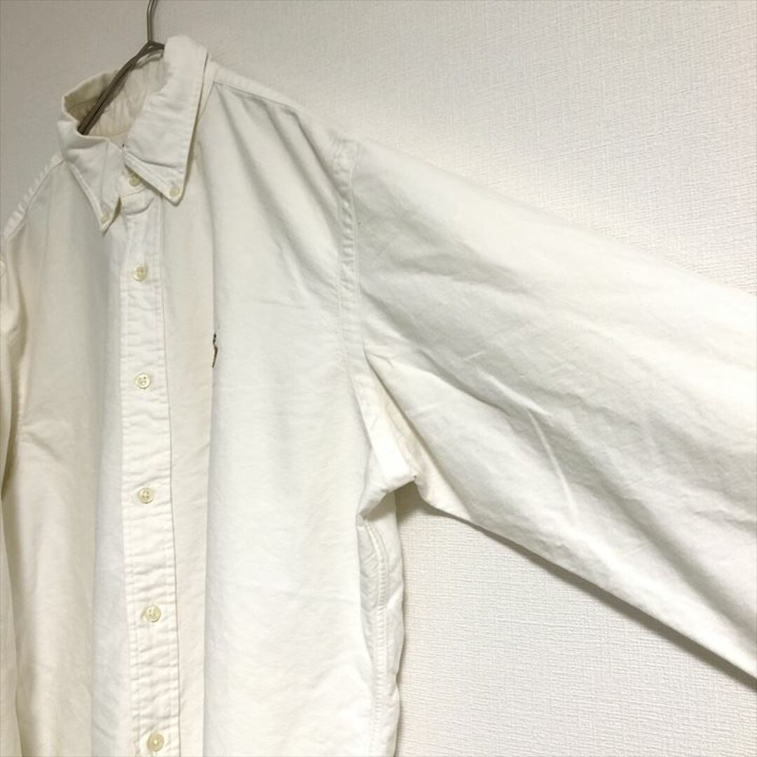 Ralph Lauren(ラルフローレン)の90s 古着 ラルフローレン BDシャツ オーバーサイズ 刺繍ロゴ L  メンズのトップス(シャツ)の商品写真