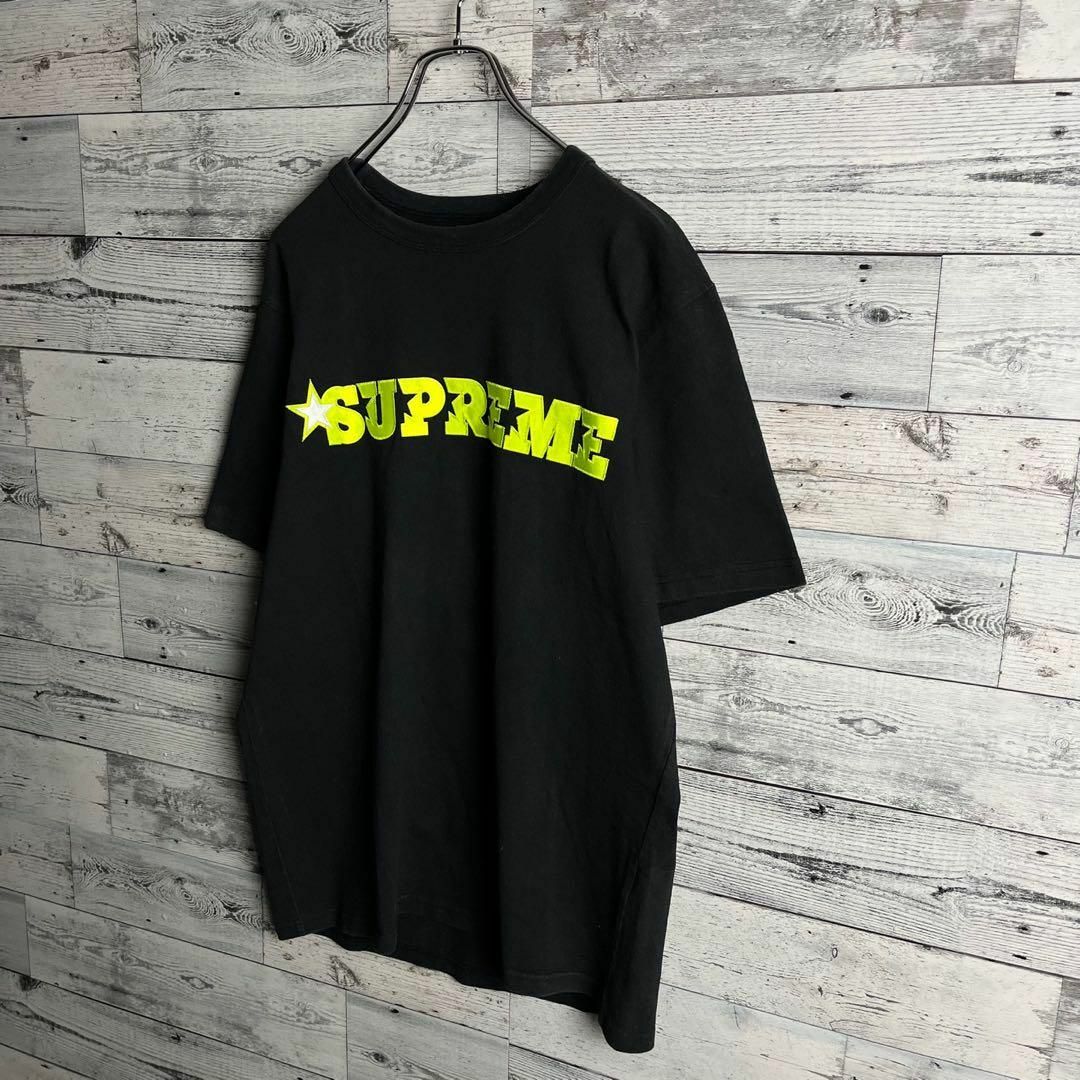 Supreme(シュプリーム)の【即完売モデル】シュプリーム☆センター刺繍ビッグロゴ入り半袖Tシャツ メンズのトップス(Tシャツ/カットソー(半袖/袖なし))の商品写真