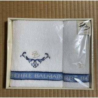 ピエールバルマン(Pierre Balmain)の【新品未使用】pierre balmain フェイスタオル　ウォッシュタオル(タオル/バス用品)