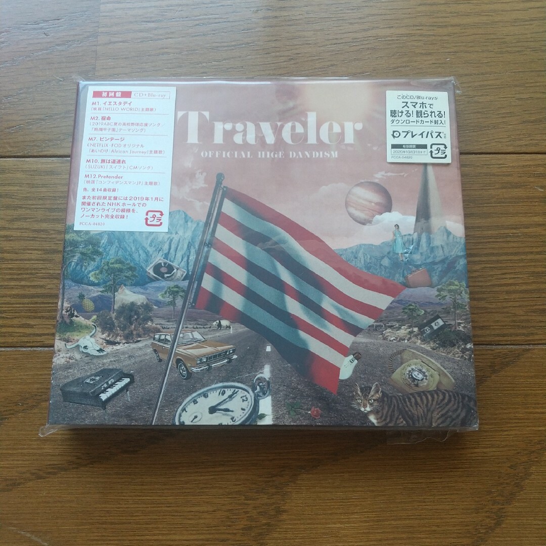 ライブBlu-ray付 Official髭男dism ヒゲダン traveler エンタメ/ホビーのDVD/ブルーレイ(ミュージック)の商品写真