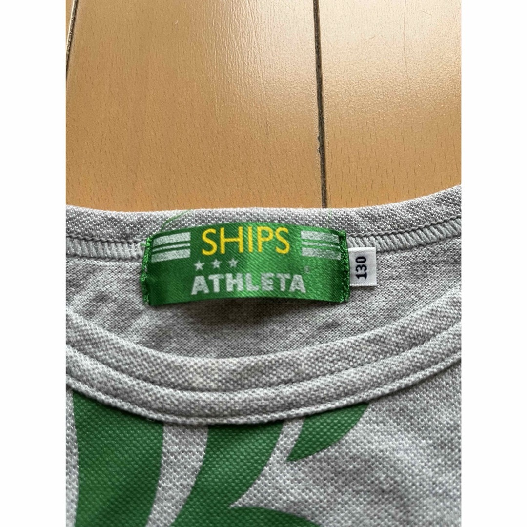 SHIPS KIDS(シップスキッズ)のシップス アスレタ　Tシャツ①　130 キッズ/ベビー/マタニティのキッズ服男の子用(90cm~)(Tシャツ/カットソー)の商品写真