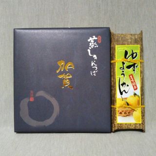 和菓子　加賀蒸しきんつば 9個入　ゆずようかん 200g　和菓子　粒あん　柚子(菓子/デザート)