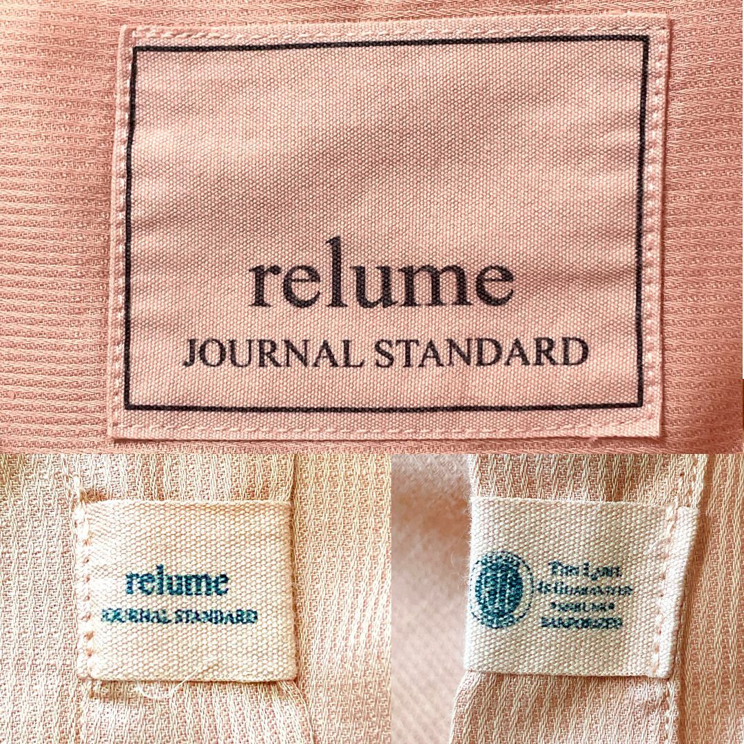 JOURNAL STANDARD relume(ジャーナルスタンダードレリューム)の【JOURNAL STANDARD relume】リネン混 ロングシャツブラウス レディースのトップス(シャツ/ブラウス(長袖/七分))の商品写真