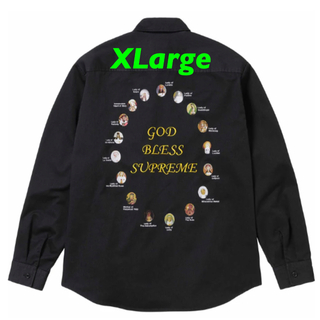 Supreme - Supreme our lady work shirt black XLarge