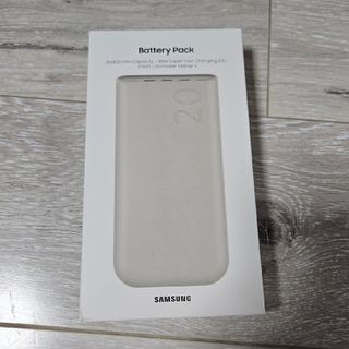 サムスン(SAMSUNG)のサムスンEB-P4520　バッテリーパック20000mah(バッテリー/充電器)