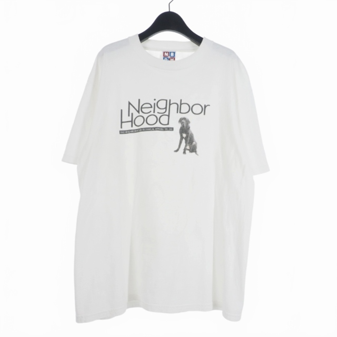 NEIGHBORHOOD(ネイバーフッド)のネイバーフッド 98 アーカイブ 犬 Tシャツ 半袖 L ホワイト メンズのトップス(Tシャツ/カットソー(半袖/袖なし))の商品写真