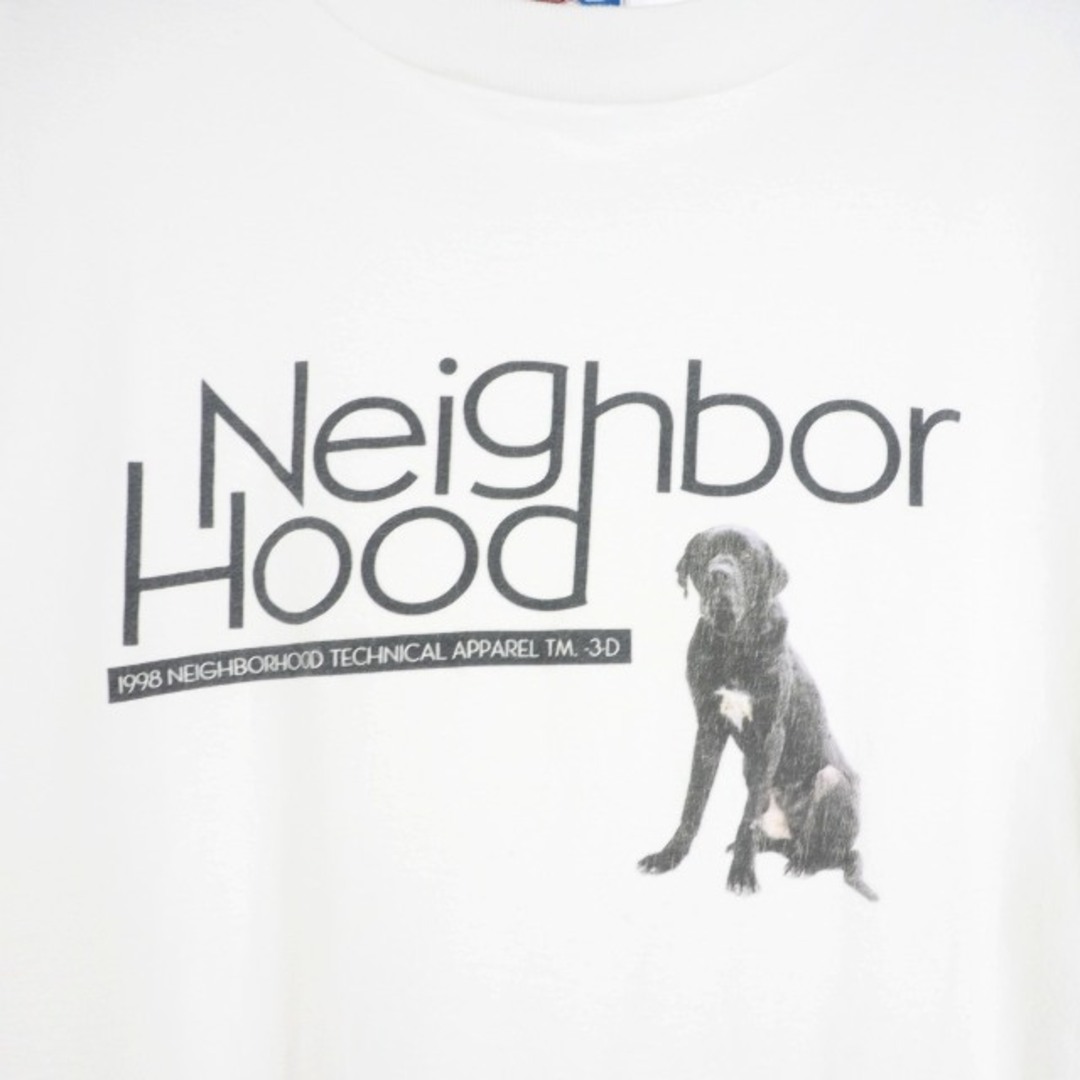 NEIGHBORHOOD(ネイバーフッド)のネイバーフッド 98 アーカイブ 犬 Tシャツ 半袖 L ホワイト メンズのトップス(Tシャツ/カットソー(半袖/袖なし))の商品写真