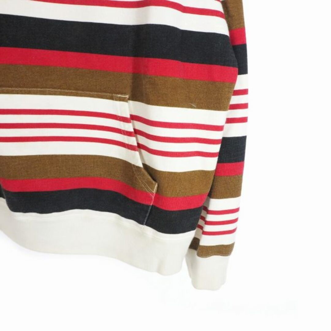 Supreme(シュプリーム)のシュプリーム SUPREME Striped Hooded Crewneck メンズのトップス(パーカー)の商品写真