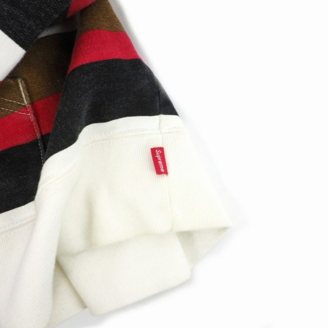 Supreme(シュプリーム)のシュプリーム SUPREME Striped Hooded Crewneck メンズのトップス(パーカー)の商品写真