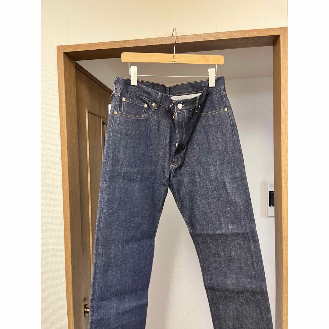 COMOLI(コモリ)の未使用 レショップ l'echoppe Indigo Denim リジット メンズのパンツ(デニム/ジーンズ)の商品写真