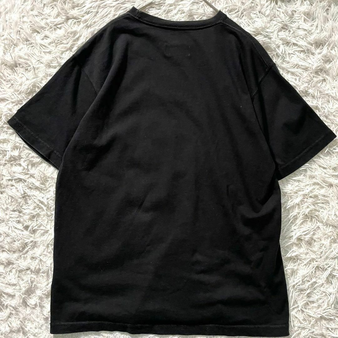 Yohji Yamamoto(ヨウジヤマモト)の★美品 ヨウジヤマモト× ニューエラ Tシャツ 半袖 金刺繍ロゴ ブラック XL メンズのトップス(Tシャツ/カットソー(半袖/袖なし))の商品写真